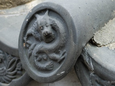 Roof Tile at Chinese Garden