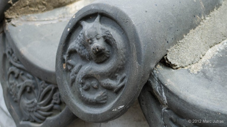 Roof Tile at Chinese Garden