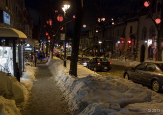 Saint-Denis street on NYE