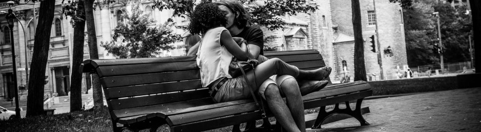 Couple on Bench